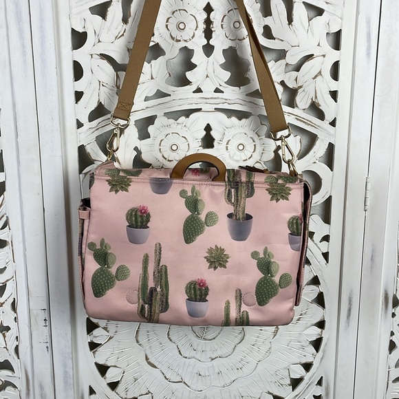 Twelve Little diaper bag blush cactus print - Picture 7 of 14